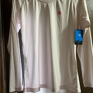 SCALES Nautical Women’s Performance Top New with Tags Medium Hot Pink